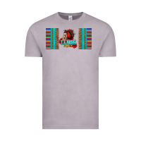 Vintage Zinc texas chica skull with bandana Vintage Tee - Jasminsmagicworld