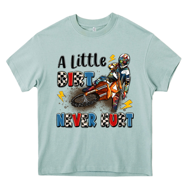 A Little Dirt Never Hurt Heavy Core Tee by Artiststas | Teevron
