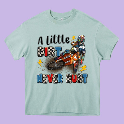A Little Dirt Never Hurt Heavy Core Tee Designed By Artiststas