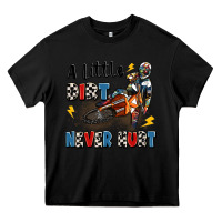Black a little dirt never hurt Heavy Core Tee - Artiststas