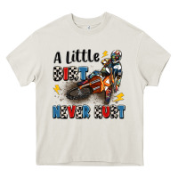 Cream a little dirt never hurt Heavy Core Tee - Artiststas
