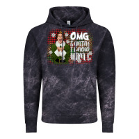 Cloud Black the elf omg santa Vintage Hoodie - CowGirlArtShop