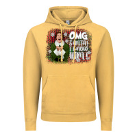 Vintage Mustard the elf omg santa Vintage Hoodie - CowGirlArtShop