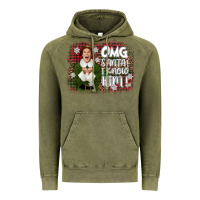 Vintage Olive the elf omg santa Vintage Hoodie - CowGirlArtShop