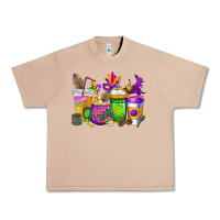 Burro mardi gras coffee cups cowgirl Urban Heavy Tee - CowGirlArtShop