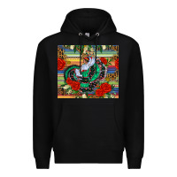 Black flamenco dancer tumbler Premium Hoodie - BundleAndBundleShop