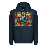Navy flamenco dancer tumbler Premium Hoodie - BundleAndBundleShop