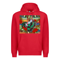 Red flamenco dancer tumbler Premium Hoodie - BundleAndBundleShop