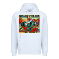 White flamenco dancer tumbler Premium Hoodie - BundleAndBundleShop