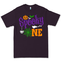 Spooky One Boy Halloween 1st Birthday Matching Family T Shirt Premium Tee | Teevron