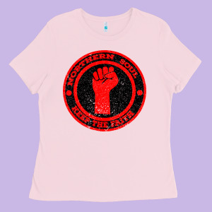 Northern Soul Keep The Faith Ladies Tee Designed By Bettercallsaul