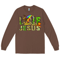 Chestnut Love like Jesus Long Sleeve Tee - CowGirlArtShop