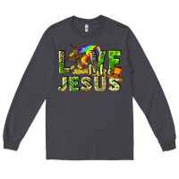 Smoke Love like Jesus Long Sleeve Tee - CowGirlArtShop