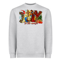 Joy To The World Heavyweight Sweatshirt | Teevron