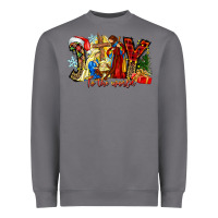 Storm Joy To The World Heavyweight Sweatshirt - CowhideDigitalArt