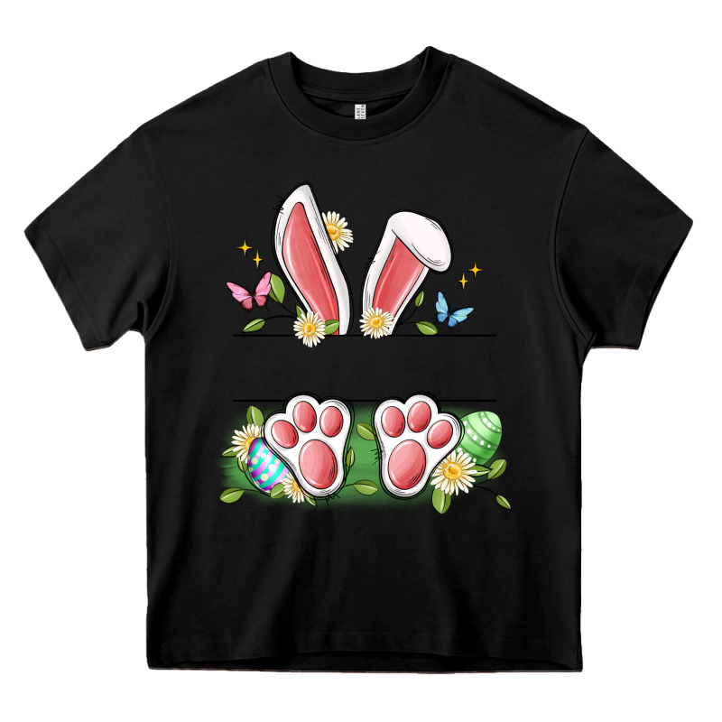 Easter Bunny Name Frame Heavy Core Tee by Artiststas | Teevron