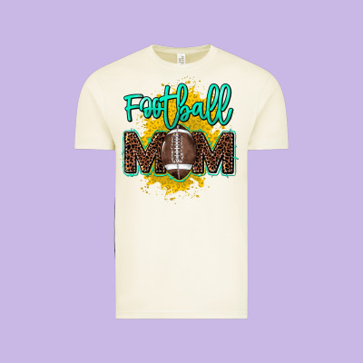 Football Mom Mother's Day Vintage Tee Designed By Howdyjamesfarm