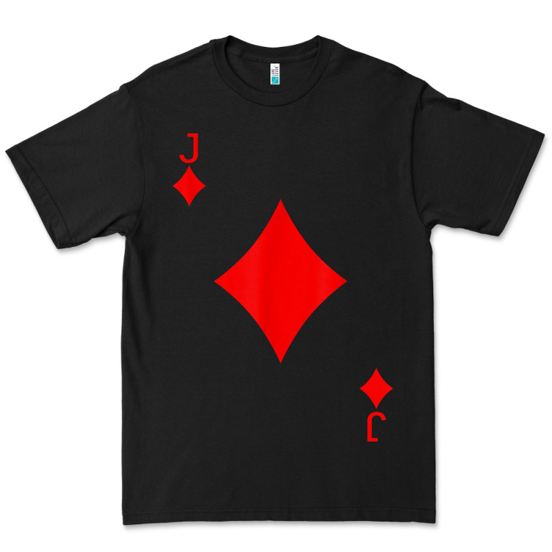 Jack Of Diamond Deck Of Cards Halloween Costume T Shirt Premium Tee by trangStudio | Teevron