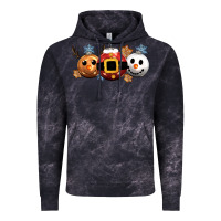 Cloud Black christmas Vintage Hoodie - CowGirlArtShop