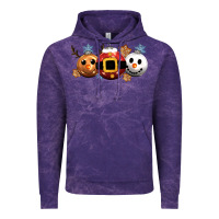 Cloud Purple christmas Vintage Hoodie - CowGirlArtShop