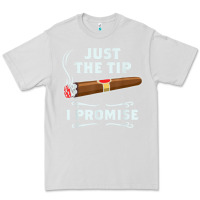 Dove Grey Just The Tip Cigar Smoker Gift Funny Cigar Smoking Premium Tee - trangStudio
