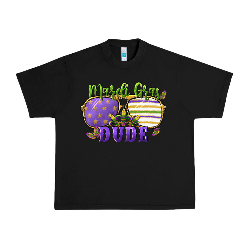 Mardi Gras Dude Urban Heavy Tee by CowGirlArtShop | Teevron