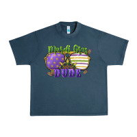 Midnight Navy mardi gras dude Urban Heavy Tee - CowGirlArtShop