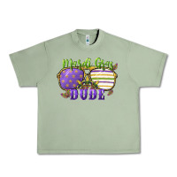 Oil Green mardi gras dude Urban Heavy Tee - CowGirlArtShop