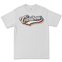 Dove Grey I Love Caribou City Usa Retro Vintage Premium Tee - trangStudio
