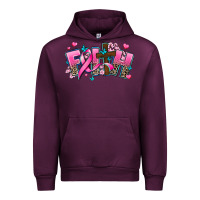 Mauve Wine cancer faith cross Urban Hoodie - AdoDesignShop