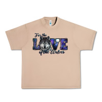 Burro For The Love Of The Wolves Urban Heavy Tee - RanaPortraitStore