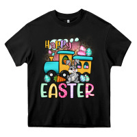 Black happy easter train Heavy Core Tee - Artiststas