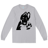 Moon Dust German Shepherd German Shepherd Puppy Long Sleeve Tee - trangStudio