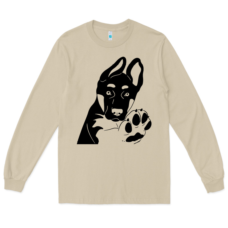 German Shepherd German Shepherd Puppy Long Sleeve Tee by trangStudio | Teevron