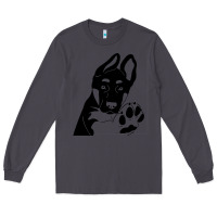 Smoke German Shepherd German Shepherd Puppy Long Sleeve Tee - trangStudio