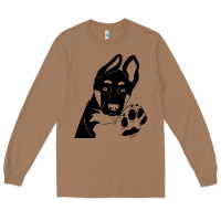 Toasted Coconut German Shepherd German Shepherd Puppy Long Sleeve Tee - trangStudio