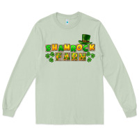 Matcha St. Patrick's Shamrock farm Long Sleeve Tee - CowGirlArtShop