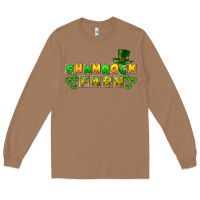 Toasted Coconut St. Patrick's Shamrock farm Long Sleeve Tee - CowGirlArtShop