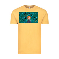 Vintage Mustard wizard boy and mouse Vintage Tee - TumblerDesignByShophia