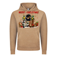 Vintage Coffee merry christmas Vintage Hoodie - CowGirlArtShop