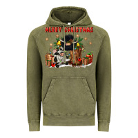 Vintage Olive merry christmas Vintage Hoodie - CowGirlArtShop