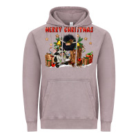 Vintage Zinc merry christmas Vintage Hoodie - CowGirlArtShop
