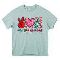 Arona peace love phlebotomy Heavy Core Tee - Artiststas