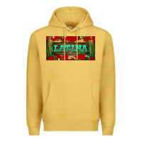 Antique Gold latina license plate Premium Hoodie - BundleAndBundleShop