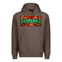 Coffee latina license plate Premium Hoodie - BundleAndBundleShop