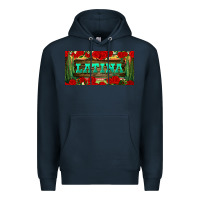 Navy latina license plate Premium Hoodie - BundleAndBundleShop