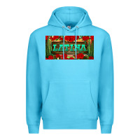 Ocean Blue latina license plate Premium Hoodie - BundleAndBundleShop
