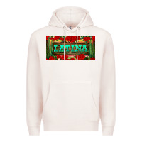 Pale Pink latina license plate Premium Hoodie - BundleAndBundleShop
