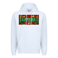 White latina license plate Premium Hoodie - BundleAndBundleShop