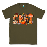 Army Green Fall CPHT Pharmacy Technician Classic Tee - texasbilliewilder